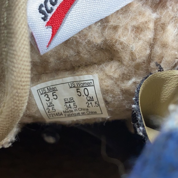 Vans Sk8-Hi Scotchgard Brown/White Suede Flannel Skate Shoes Women's Size  5 - Picture 11 of 12